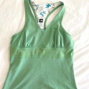 The North Face women’s green tank top